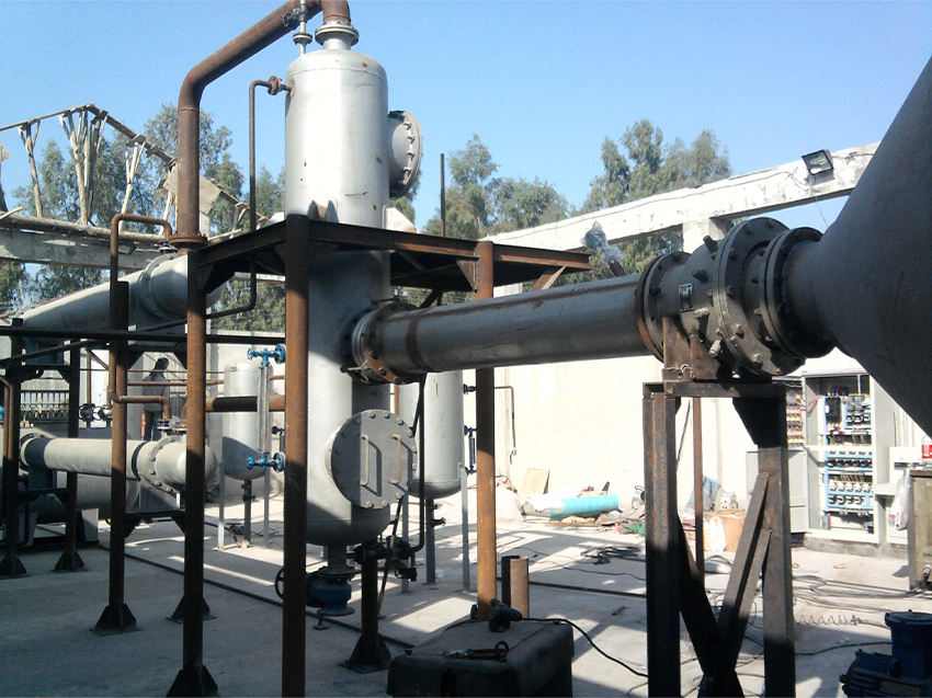 The oil distillation machine