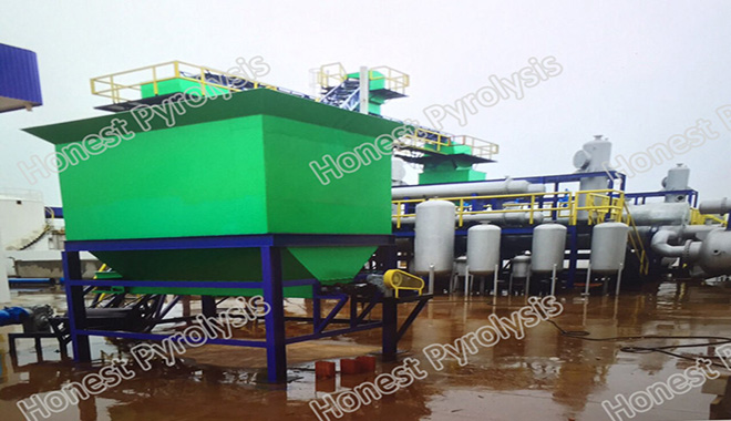 20 T batch type waste tyre(plastic) pyrolysis plant